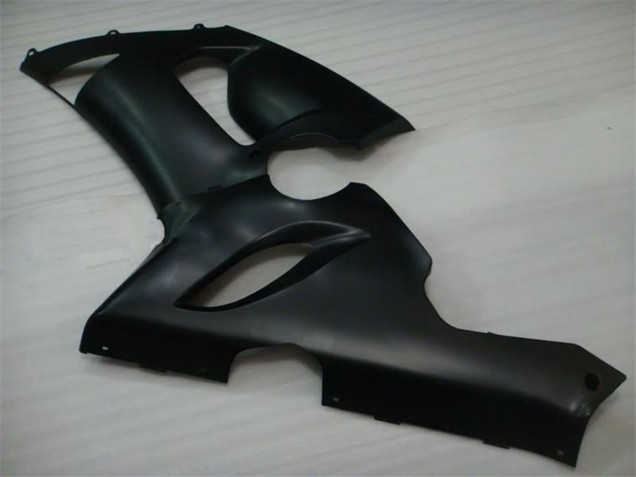 2005-2006 Kawasaki ZX6R Motorcycle Fairings - Matte Black UK Manufacturers