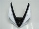 2005-2006 Kawasaki ZX6R Motorcycle Fairings - White Glossy Black UK Manufacturers