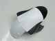 2005-2006 Kawasaki ZX6R Motorcycle Fairings - White Glossy Black UK Manufacturers
