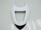 2005-2006 Kawasaki ZX6R Motorcycle Fairings - White Glossy Black UK Manufacturers