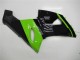 2005-2006 Kawasaki ZX6R Motorcycle Fairing - Green Glossy Black UK Manufacturers