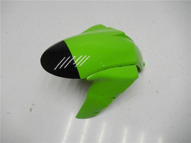 2005-2006 Kawasaki ZX6R Motorcycle Fairing - Green Glossy Black UK Manufacturers