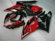 2005-2006 Suzuki GSXR 1000 Motorcycle Fairings - Red Glossy Black Matte Black UK Manufacturers