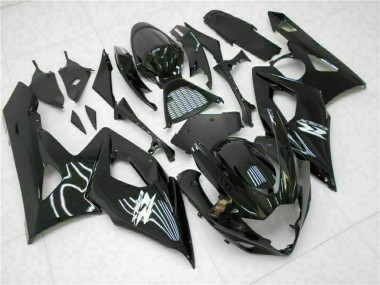 2005-2006 Suzuki GSXR 1000 Motorcycle Fairing - Glossy Black UK Manufacturers