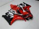 2006-2007 Honda CBR1000RR Motorcycle Fairings Kits - Red Glossy Black UK Manufacturers