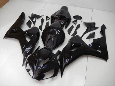 2006-2007 Honda CBR1000RR Motorcycle Fairings - Glossy Black UK Manufacturers