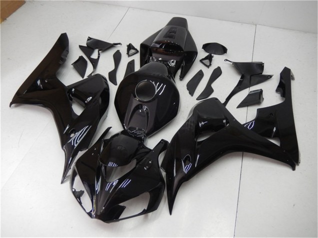 2006-2007 Honda CBR1000RR Motorcycle Fairings - Glossy Black UK Manufacturers