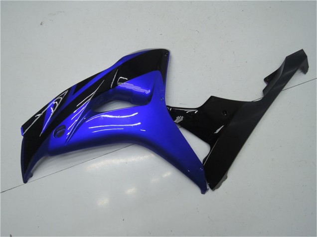 2006-2007 Honda CBR1000RR Motorcycle Fairing Kits - Blue Glossy Black UK Manufacturers