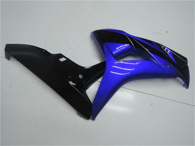 2006-2007 Honda CBR1000RR Motorcycle Fairing Kits - Blue Glossy Black UK Manufacturers