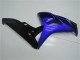 2006-2007 Honda CBR1000RR Motorcycle Fairing Kits - Blue Glossy Black UK Manufacturers
