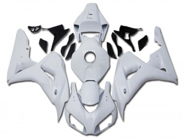 2006-2007 Honda CBR1000RR Motorcycle Fairings - Glossy White UK Manufacturers