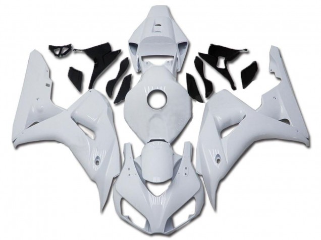 2006-2007 Honda CBR1000RR Motorcycle Fairings - Glossy White UK Manufacturers