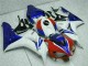 2006-2007 Honda CBR1000RR Motorcycle Fairing Kits - White Red Blue HRC UK Manufacturers