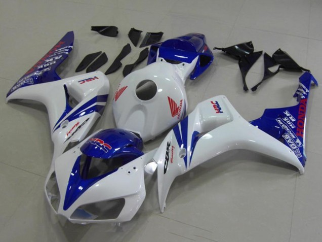 2006-2007 Honda CBR1000RR Motorcycle Fairings - White Blue Red HRC UK Manufacturers
