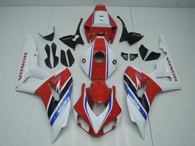 2006-2007 Honda CBR1000RR Motorcycle Fairings - White Red Blue Black HRC UK Manufacturers
