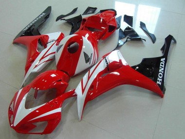 2006-2007 Honda CBR1000RR Motorcycle Fairings Kits - White Red Glossy Black UK Manufacturers