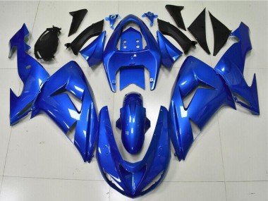 2006-2007 Kawasaki ZX10R Motorcycle Fairing - Blue UK Manufacturers