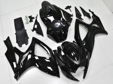 2006-2007 Suzuki GSXR 600/750 Bike Fairings - Glossy Black UK Manufacturers