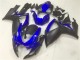2006-2007 Suzuki GSXR 600/750 Motorcycle Fairings - Blue Matte Black UK Manufacturers