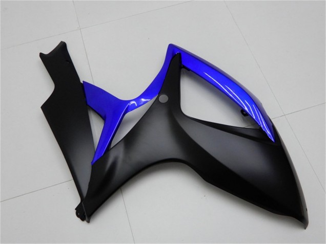 2006-2007 Suzuki GSXR 600/750 Motorcycle Fairings - Blue Matte Black UK Manufacturers