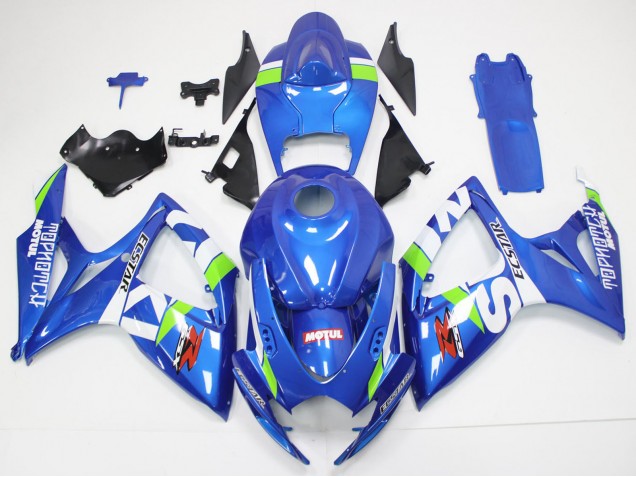 2006-2007 Suzuki GSXR 600/750 Motorcycle Fairings - Blue White Green Red UK Manufacturers