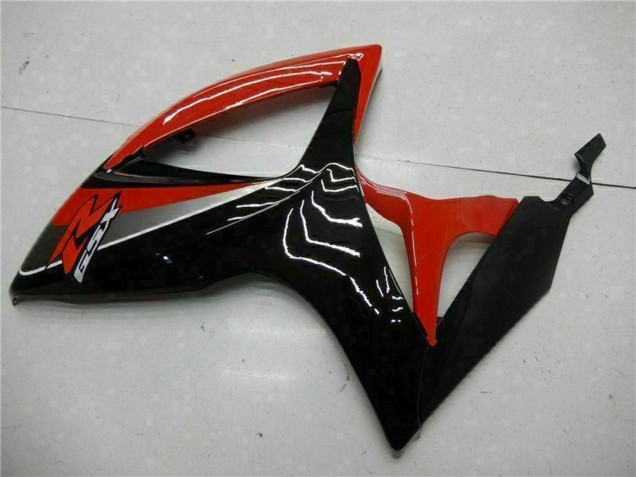 2006-2007 Suzuki GSXR 600/750 Motorcycle Fairings - Red Glossy Black UK Manufacturers