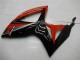 2006-2007 Suzuki GSXR 600/750 Motorcycle Fairings - Red Glossy Black UK Manufacturers