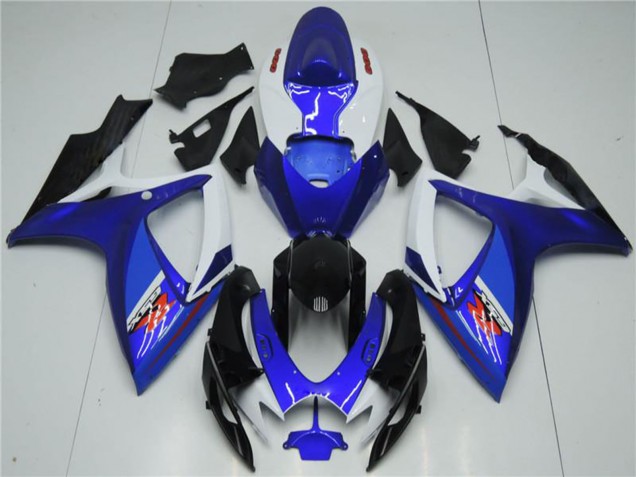2006-2007 Suzuki GSXR 600/750 Motorcycle Fairing - White Blue Black Red UK Manufacturers