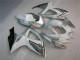 2006-2007 Suzuki GSXR 600/750 Motorcycle Fairings - White Silver UK Manufacturers