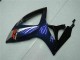 2006-2007 Suzuki GSXR 600/750 Motorcycle Fairings - Glossy Black Blue UK Manufacturers