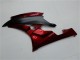 2006-2007 Yamaha YZF R6 Motorcycle Fairing Kits - Red Matte Black UK Manufacturers