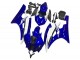 2006-2007 Yamaha YZF R6 Motorcycle Fairings - Blue White Black UK Manufacturers