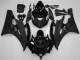 2006-2007 Yamaha YZF R6 Motorcycle Fairing - Glossy Black Matte Black UK Manufacturers