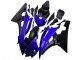 2006-2007 Yamaha YZF R6 Motorcycle Fairing - Blue Matte Black UK Manufacturers