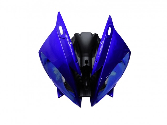 2006-2007 Yamaha YZF R6 Motorcycle Fairing - Blue Matte Black UK Manufacturers