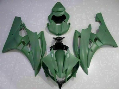 2006-2007 Yamaha YZF R6 Motorcycle Fairing - Army Green UK Manufacturers