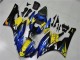 2006-2007 Yamaha YZF R6 Motorcycle Fairings - Blue Yellow Glossy Black Shark UK Manufacturers