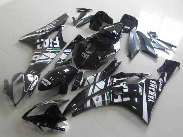 2006-2007 Yamaha YZF R6 Motorcycle Fairings - White Glossy Black Green Red Fiat Yamalube Motul UK Manufacturers