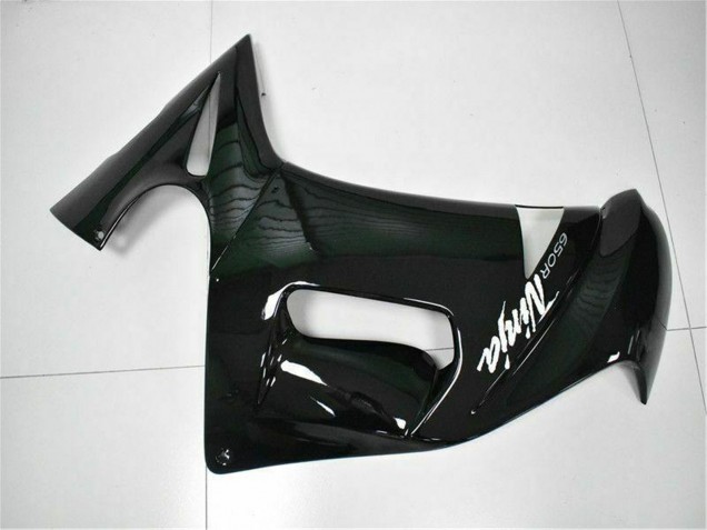 2006-2008 Kawasaki EX650 Motorcycle Fairings - Glossy Black White UK Manufacturers
