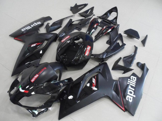 2006-2011 Aprilia RS125 Motorcycle Fairings - Glossy Black Matte Black UK Manufacturers