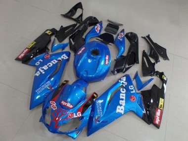 2006-2011 Aprilia RS125 Motorcycle Fairings - Blue Black UK Manufacturers