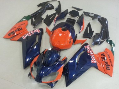 2006-2011 Aprilia RS125 Motorcycle Fairings - Orange Dark Blue UK Manufacturers
