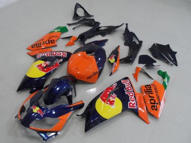 2006-2011 Aprilia RS125 Motorcycle Fairings - Orange Red Yellow Dark Blue Red Bull UK Manufacturers