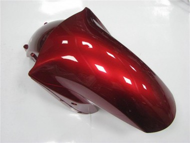 2006-2011 Kawasaki ZX14R ZZR1400 Motorcycle Fairings - Red Black UK Manufacturers