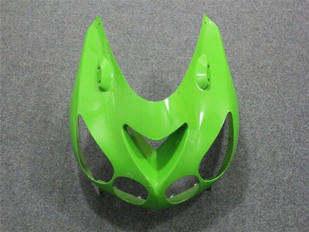 2006-2011 Kawasaki ZX14R ZZR1400 Motorcycle Fairing - Green Glossy Black UK Manufacturers