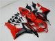 2007-2008 Honda CBR600RR Bike Fairings - Red Matte Black UK Manufacturers