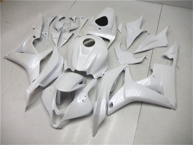 2007-2008 Honda CBR600RR Motorcycle Fairings - Pearl White UK Manufacturers