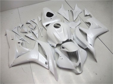 2007-2008 Honda CBR600RR Motorcycle Fairings - Pearl White UK Manufacturers