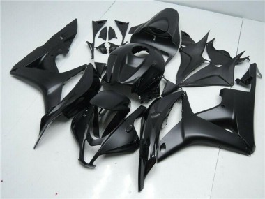 2007-2008 Honda CBR600RR Motorcycle Fairing Kits - Matte Black UK Manufacturers