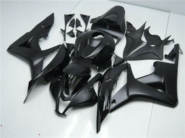 2007-2008 Honda CBR600RR Motorcycle Fairing Kits - Matte Black UK Manufacturers